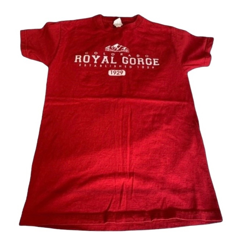 DELTA PRO Weight Colorado Royal Gorge Red Tee Shirt vacation T-Shirt Mens Small